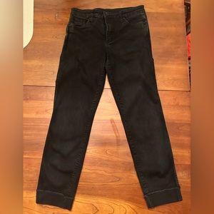 Kut From the Kloth Black Catherine Boyfriend Jeans 6